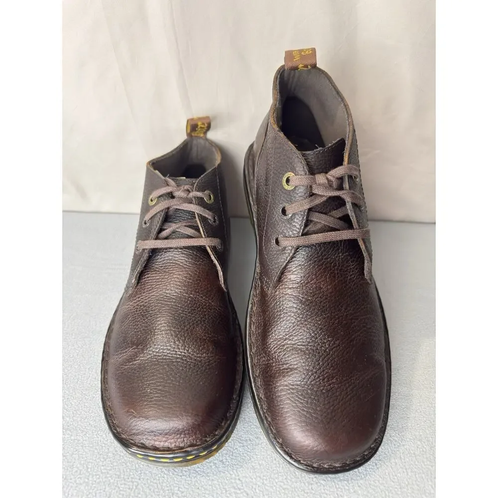 Dr. Martens AirWair Sussex Brown Pebble Leather Chukka Boots Men’s Size 12 - Picture 2 of 14